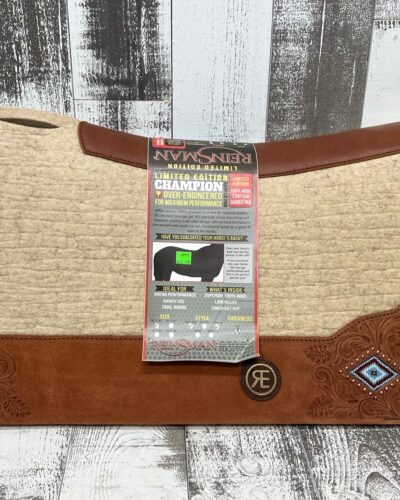 Reinsman Limited Edition APEX Square Wool Blue Diamond Pad