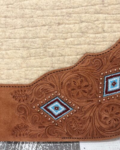 Alternative view of Reinsman Limited Edition APEX Square Wool Blue Diamond Pad