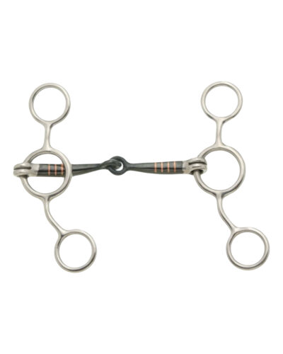 Kelly Silver Star Sweet Iron Jr. Cowhorse Snaffle Bit