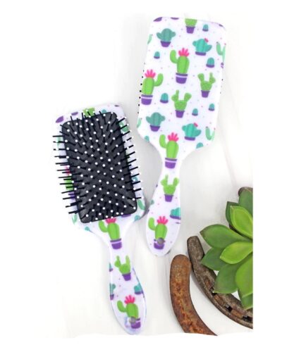 Sugarland Cactus Paddle Hair Brush