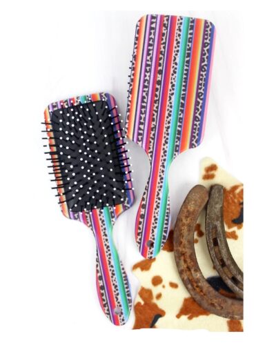 Wild Serape Paddle Hair Brush