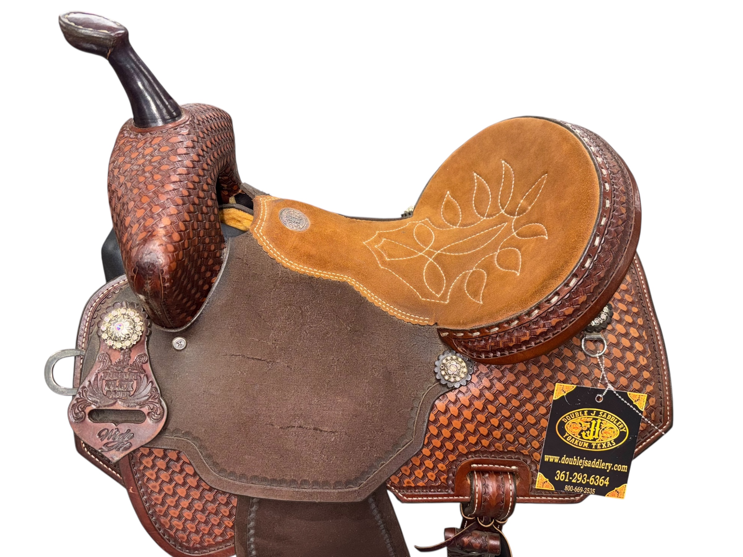 13.5” Double J Pursuit Flex Wide Tree – Jopps Tack