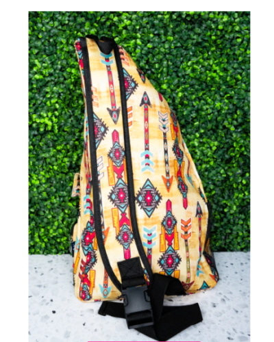 Alternative view of Amarillo Arrows Sling Backpack