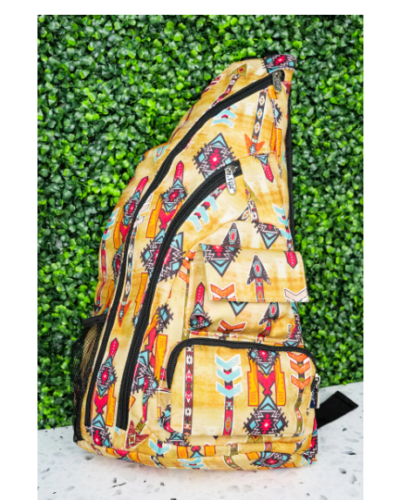 Amarillo Arrows Sling Backpack