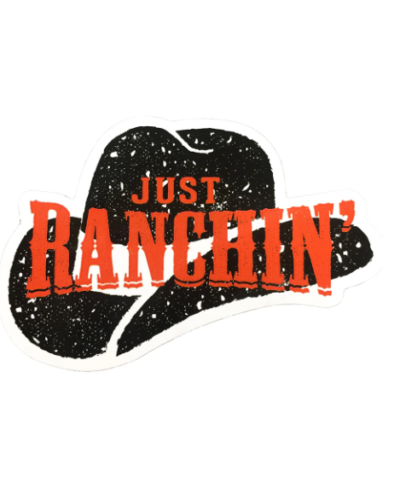 Just Ranchin' Decal