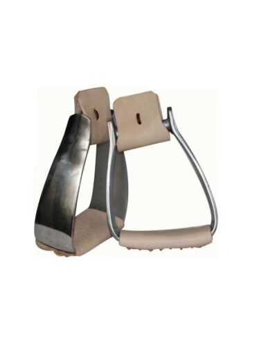 Lightweight Angled Aluminum Roper Stirrups