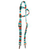 Teal Serape Nylon 1-Ear Headstall