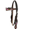 Circle Y Desert Feather Browband Headstall
