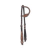 Circle Y White Daisy Filigree 1-Ear Headstall