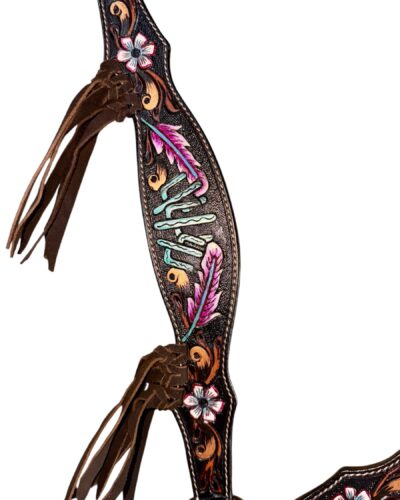 Alternative view of Circle Y Desert Feather Breastcollar