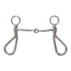 Diamond R Brass Rose Argentine Snaffle Bit