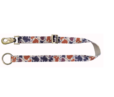 Cow Print Nylon Adjustable Bucket Hanger