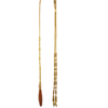 Natural Braided Rawhide Rommel Reins