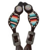 Ladies Size Southwest Serape Print Spur Straps