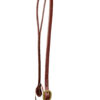 Heavy Oiled Single Buckle Slit Ear Headstall