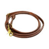 Heavy Oiled Rolled & Sewn Center Harness Leather Roping Rein