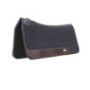 Professional's Choice Steam Pressed Comfort-Fit Felt Saddle Pad - Black-31x32x3/4 felt bottom