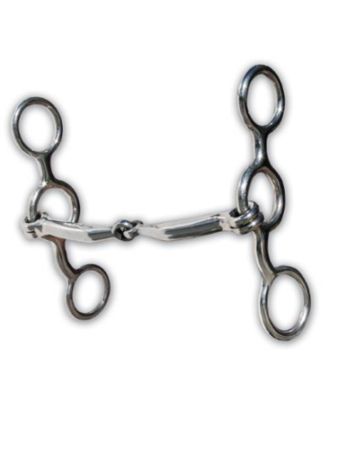 Professionals Choice Smooth Snaffle Short Shank Bit