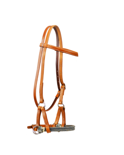 Double Rope Nose Sidepull