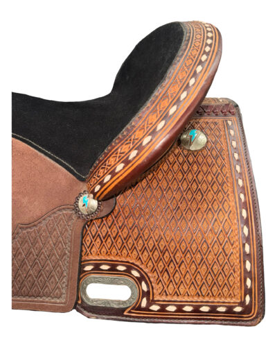 15'' Circle Y Montana Barrel Saddle - Image 3