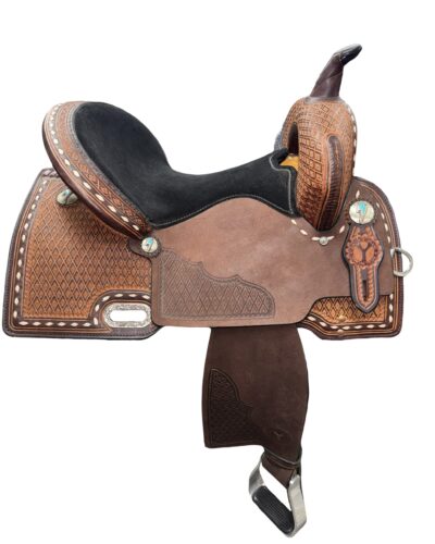 15'' Circle Y Montana Barrel Saddle - Image 5