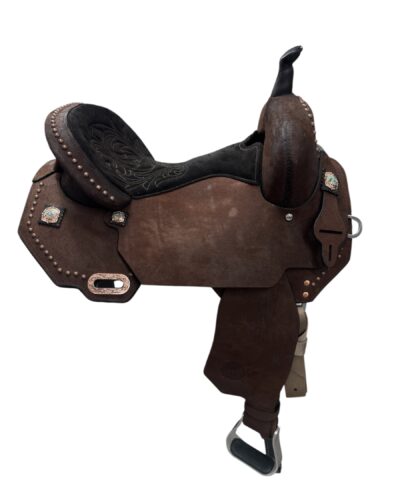 Alternative view of 15.5'' Circle Y JBN Thunderbird Barrel Saddle