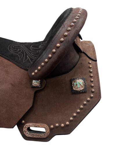 15.5'' Circle Y JBN Thunderbird Barrel Saddle - Image 3