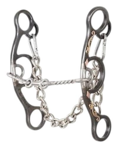 Classic Equine Sherry Cervi Diamond Small Twisted Wire Dogbone Bit