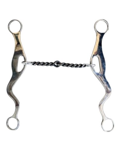 Reinsman Mike Beers Twister Wire Sweet Iron Medium Gag Bit