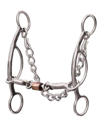 Professionals Choice 3 Piece Smooth Snaffle Futurity Bit