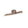 Weaver Leopard Patterned Poly Tie Strap w/ Holes