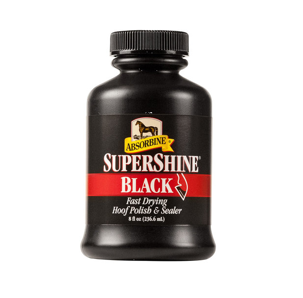 Supershine Fast Drying Hoof Polish & Sealer-Black