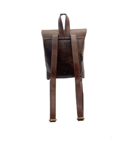 Hair on Cowhide Leather Backpack - Image 2