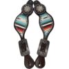 Ladies Size Southwest Serape Print Spur Straps