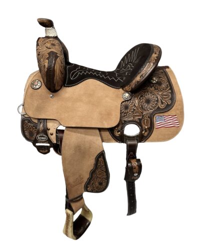 Circle Y Martha Josey Patriot All-Around Saddle Wide Tree MJ43