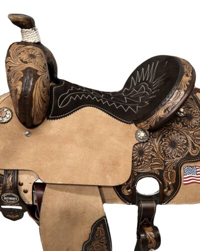 Alternative view of Circle Y Martha Josey Patriot All-Around Saddle Wide Tree MJ43