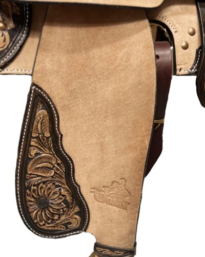 Circle Y Martha Josey Patriot All-Around Saddle Wide Tree MJ43 - Image 3
