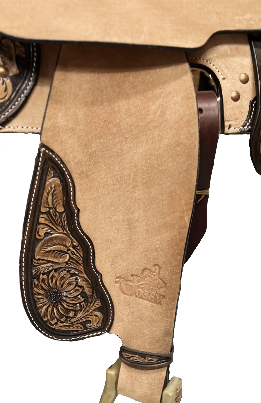 Circle Y Martha Josey Patriot All-Around Saddle Wide Tree MJ43 - Image 3