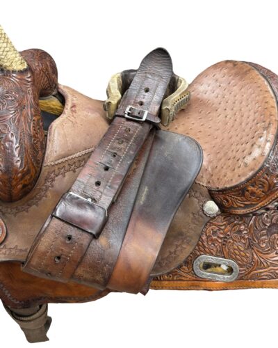 Used 16'' Circle Y Martha Josey Barrel Saddle - Image 4