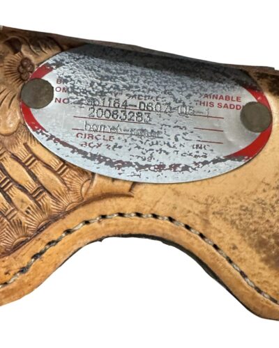 Used 16'' Circle Y Martha Josey Barrel Saddle - Image 5
