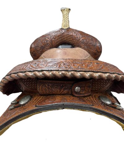 Used 16'' Circle Y Martha Josey Barrel Saddle - Image 8