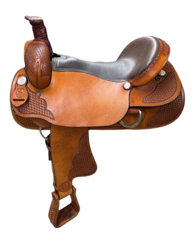 Used 19’’ Lamb Saddle Co. Roping Saddle