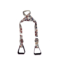 Cow Print Heavy Duty Nylon Adjustable Buddy Stirrups