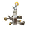 Stainless Steel Spurs with Brass Rowels