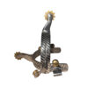 Stainless Steel Engraved Spurs with Brass Rowels