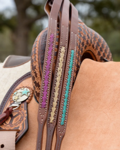 Circle Y Rawhide Braided Over and Under