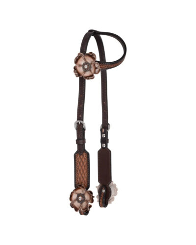 Circle Y Dusty Rose 1-Ear Headstall