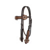 Circle Y Dusty Rose Browband Headstall