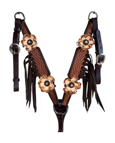 Circle Y Dusty Rose Breastcollar