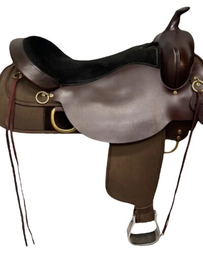 *DEMO* 18.5'' Circle Y High Horse Big Rock Cordura Trail Saddle - Image 3